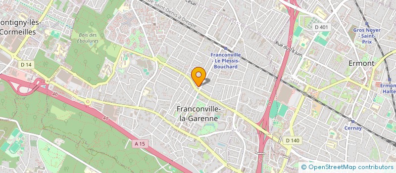 localisation de l'entreprise OISE 2000.2-15  FRANCONVILLE