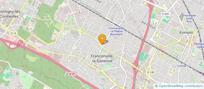 localisation de l'entreprise OISE 2000 à FRANCONVILLE