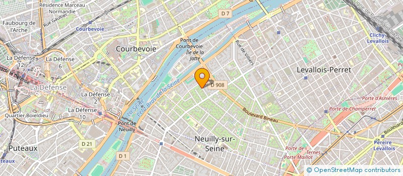 localisation de l'entreprise OISE 5 à NEUILLY-SUR-SEINE