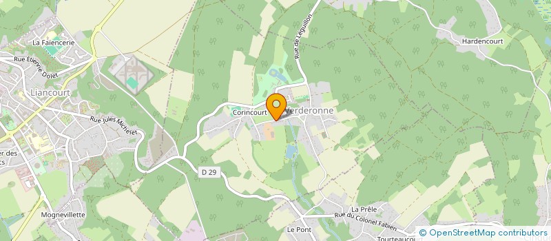 localisation de l'entreprise OISE PRO-POSE  VERDERONNE