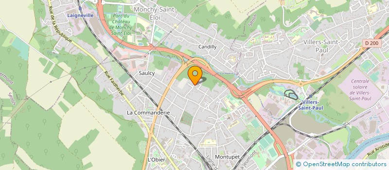 localisation de l'entreprise OISE PRODUCTIONS à NOGENT-SUR-OISE