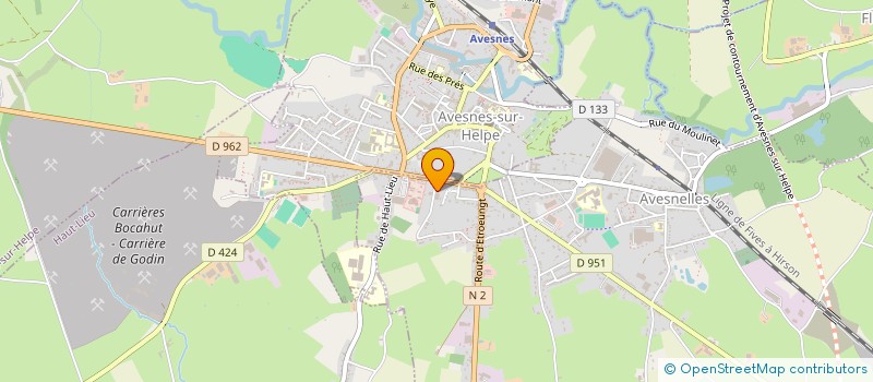 localisation de l'entreprise OISE PUBLICATIONS à AVESNELLES