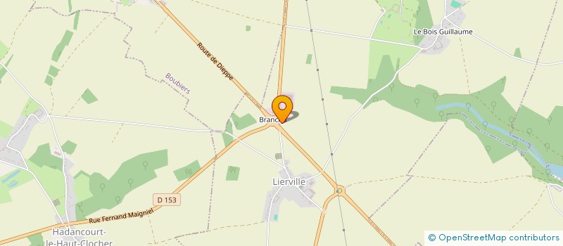 localisation de l'entreprise OISE TRANSPORTS SERVICES  LIERVILLE