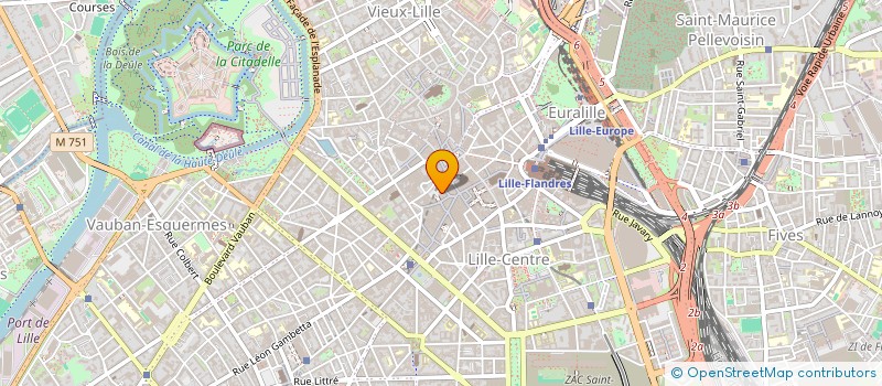 localisation de l'entreprise OISEAU DE PARADIS à LILLE