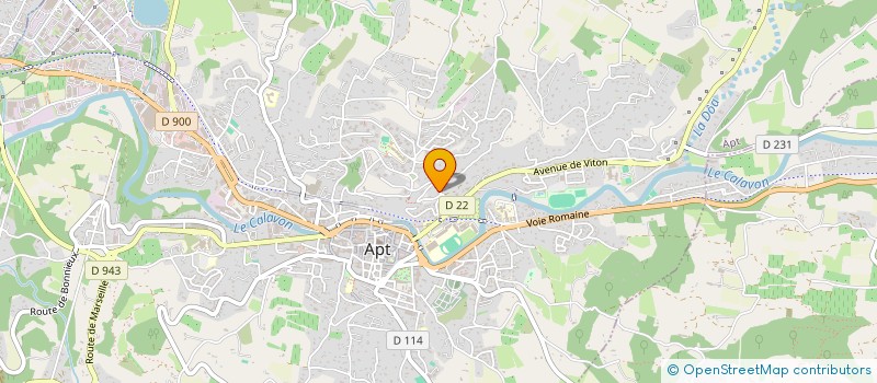 localisation de l'entreprise OISEAU TONNERRE à APT
