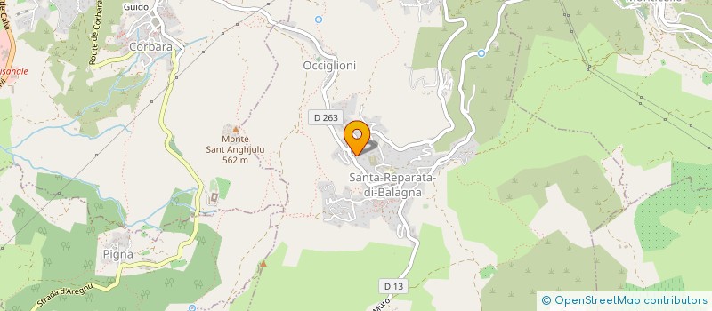 localisation de l'entreprise OISEAUX DE CORSE à MONTICELLO