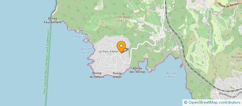 localisation de l'entreprise OISEAUX DES ILES à SAINT-CYR-SUR-MER