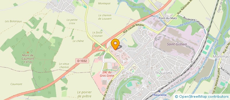 localisation de l'entreprise OISEDIS à THOUROTTE