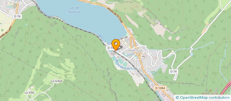 localisation de l'entreprise OISELON ELECTRICITE à NANTUA