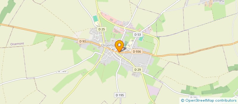 localisation de l'entreprise OISEMONT IMMOBILIER  OISEMONT