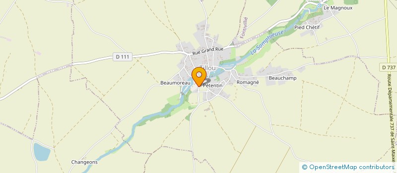 localisation de l'entreprise OISHI WA  CHEF-BOUTONNE