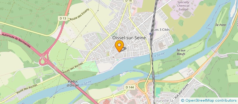 localisation de l'entreprise OISSEL VIDEO à OISSEL
