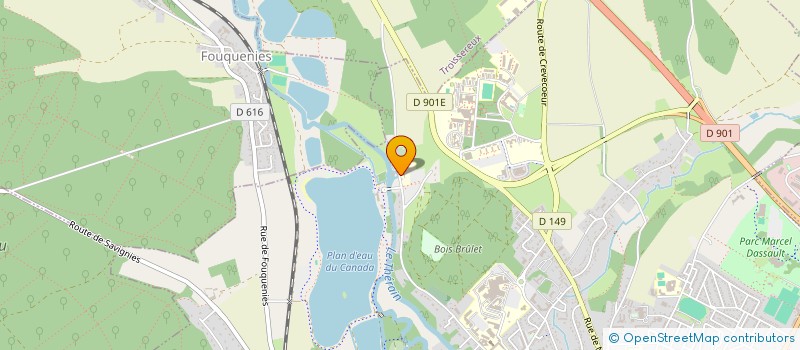 localisation de l'entreprise OISUX  BEAUVAIS