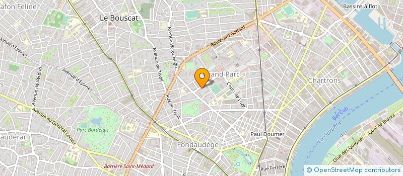 localisation de l'entreprise OIT TRANSPORTS à BORDEAUX
