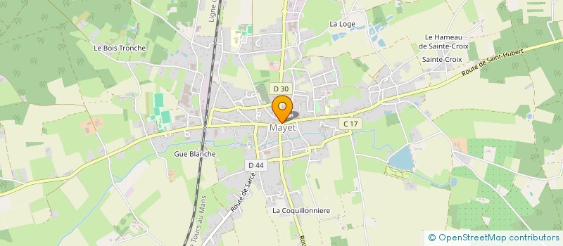 localisation de l'entreprise OIZI-DANSE MAYET  MAYET