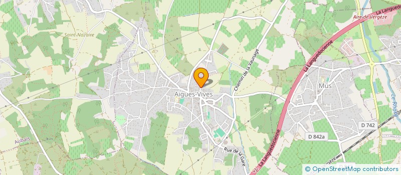 localisation de l'entreprise OJ POSE  AIGUES-VIVES