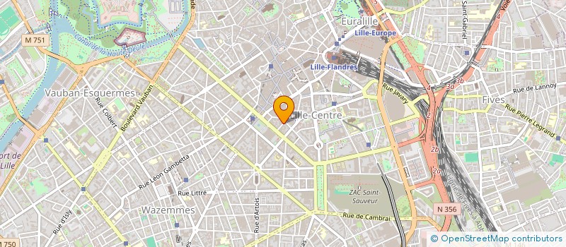 localisation de l'entreprise OJ SOLARIUM SARL à LILLE
