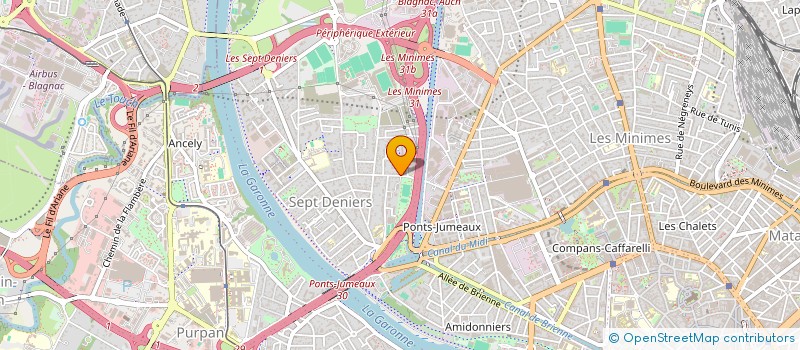 localisation de l'entreprise OJA à TOULOUSE