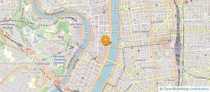 localisation de l'entreprise OJAD à LYON