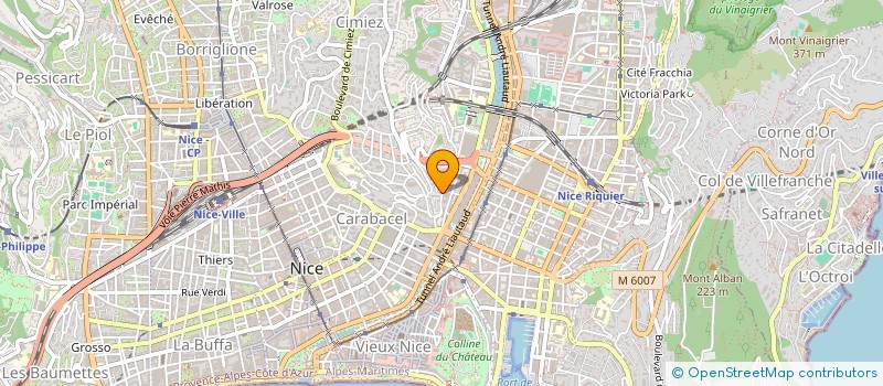 localisation de l'entreprise OJAKH  NICE