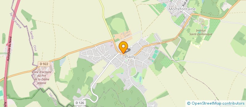 localisation de l'entreprise OJAP  PLAILLY