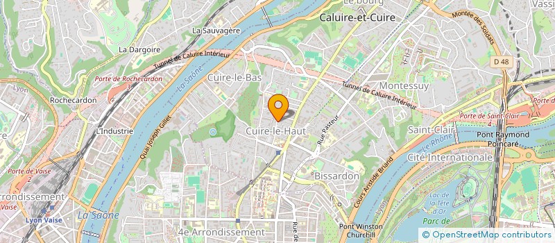 localisation de l'entreprise OJAYSTRUCK  CALUIRE-ET-CUIRE