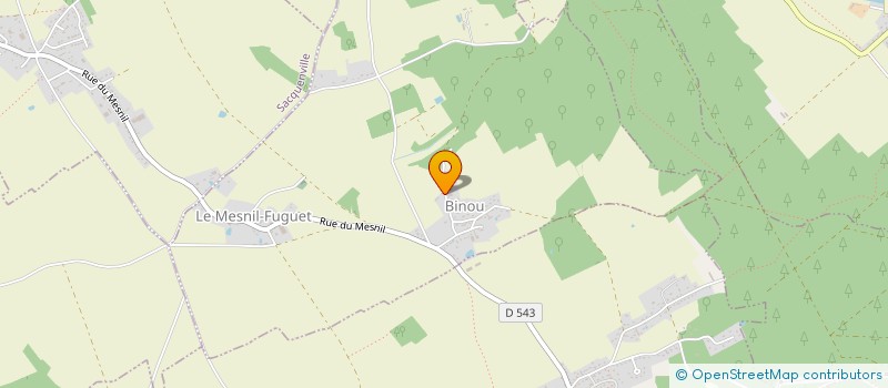 localisation de l'entreprise OJIKOS  LE MESNIL-FUGUET