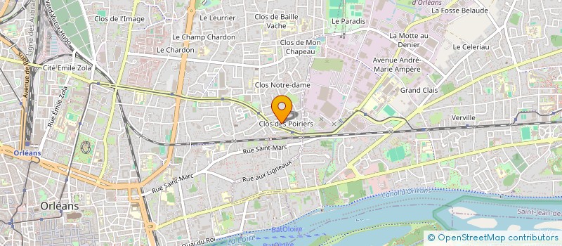 localisation de l'entreprise OJJ CAB à ORLEANS