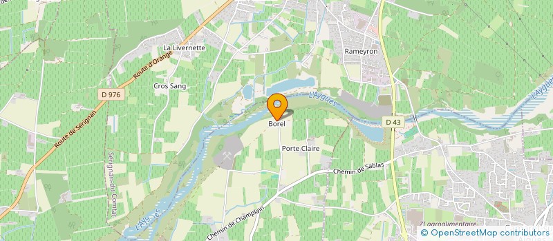 localisation de l'entreprise OJOC à ORANGE