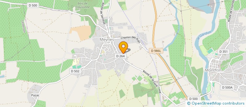 localisation de l'entreprise OJQ  MEYNES