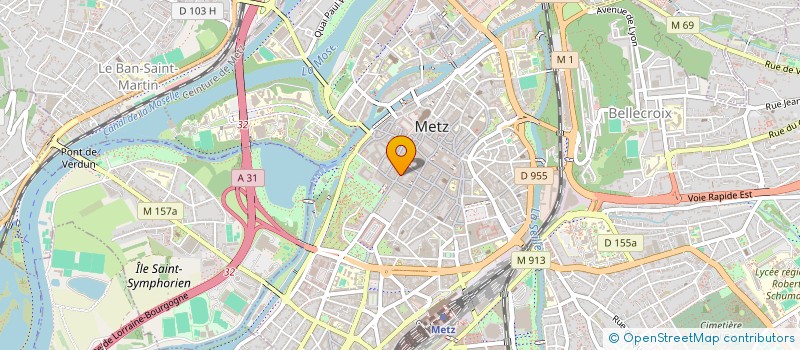 localisation de l'entreprise OJS à METZ