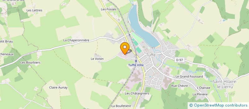 localisation de l'entreprise OJSM CONCEPT  TUFFE-VAL-DE-LA-CHERONNE