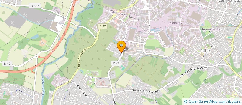 localisation de l'entreprise OJTP à PLAISANCE-DU-TOUCH