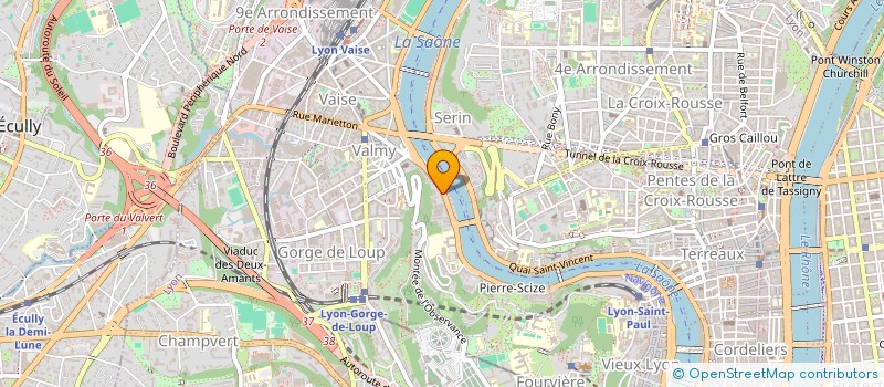 localisation de l'entreprise OK 28 MAI-SSANE  LYON