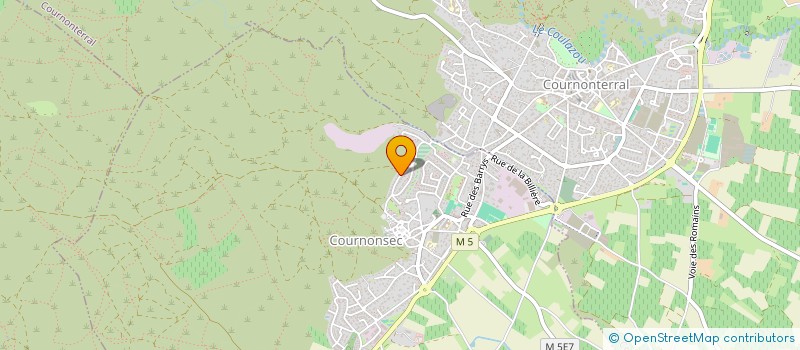 localisation de l'entreprise OK 7 DISTRIBUTION  COURNONSEC