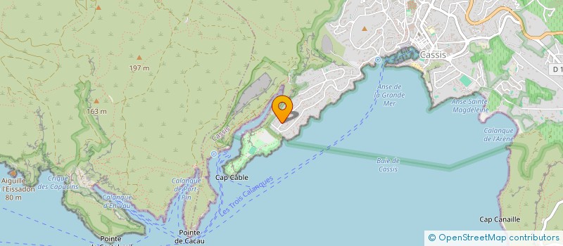 localisation de l'entreprise OK CADEAUX  CASSIS