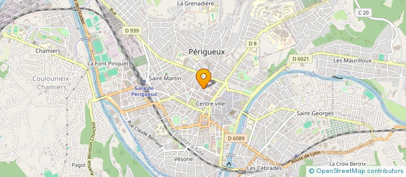 localisation de l'entreprise OK CHORALE à PERIGUEUX
