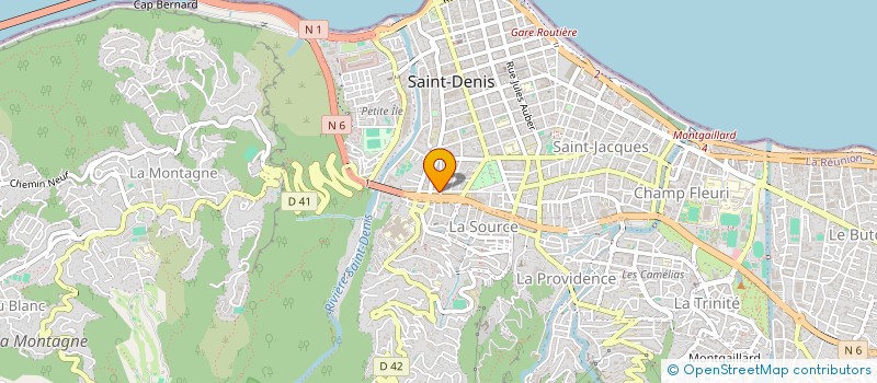 localisation de l'entreprise OK FORMATIONS à SAINT-DENIS