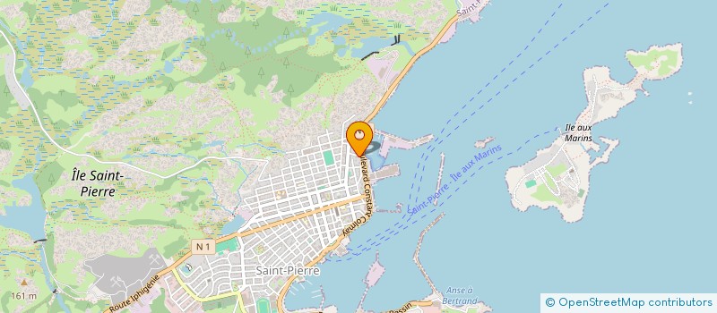 localisation de l'entreprise  OK FULMAR  SAINT PIERRE