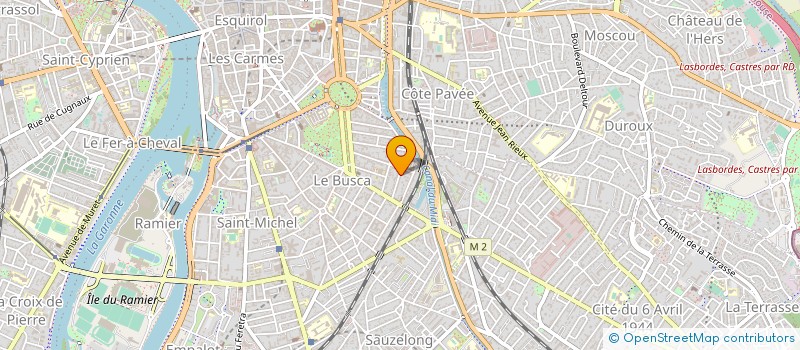 localisation de l'entreprise OK GO à TOULOUSE