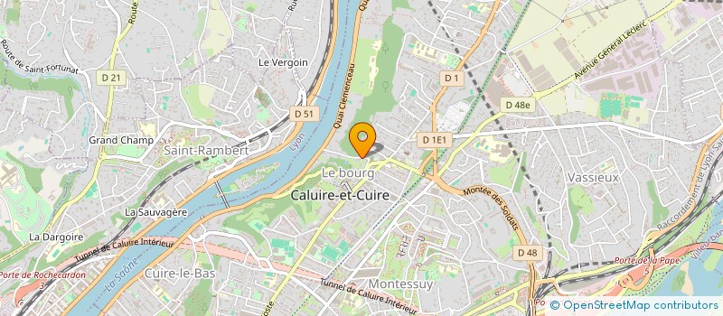 localisation de l'entreprise OK INVEST à CALUIRE-ET-CUIRE