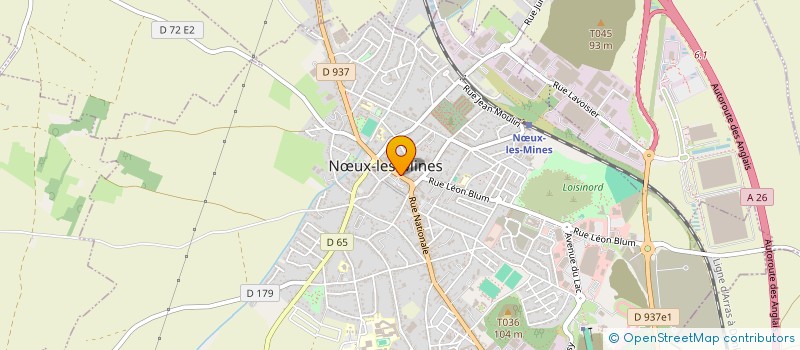 localisation de l'entreprise OK INVESTISSEMENTS  NUX-LES-MINES