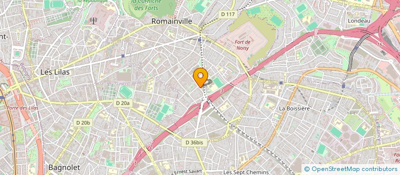 localisation de l'entreprise OK JANINE à MONTREUIL