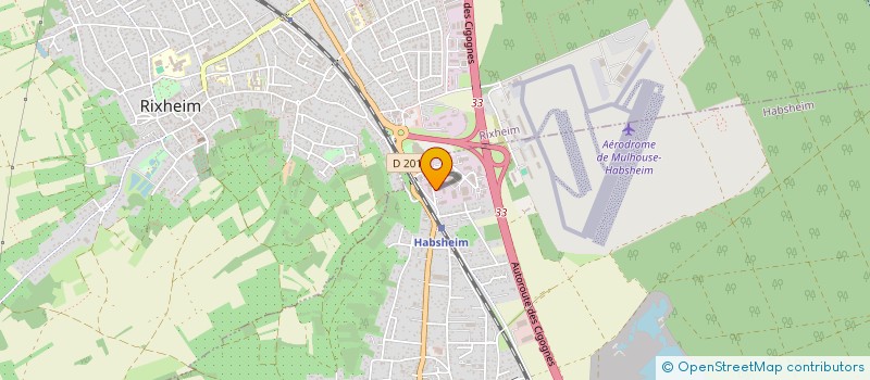 localisation de l'entreprise OK'LOC à HABSHEIM