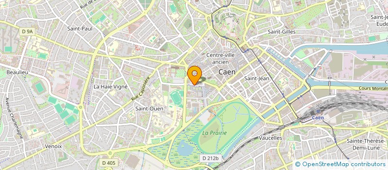 localisation de l'entreprise OK SHAPE à CAEN