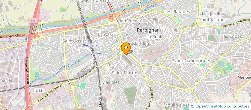 localisation de l'entreprise OK TROTTINETTE  PERPIGNAN