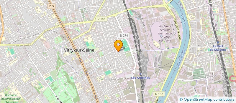 localisation de l'entreprise OK VITRY à VITRY-SUR-SEINE