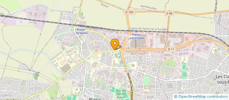 localisation de l'entreprise OK@WENGO SYSTEM à PLAISIR