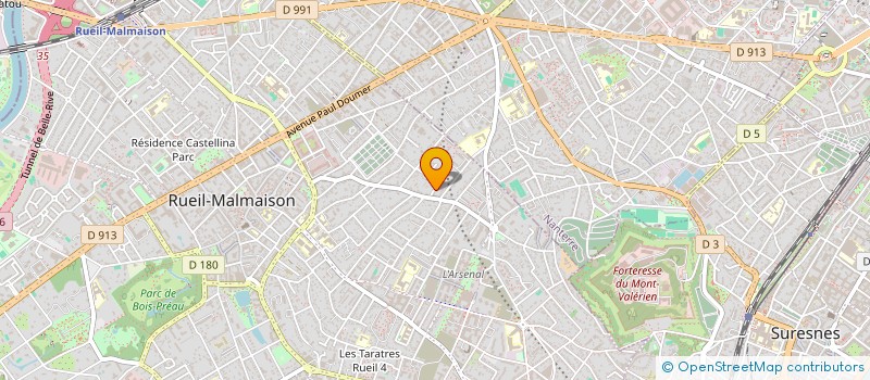 localisation de l'entreprise OK3D à RUEIL-MALMAISON