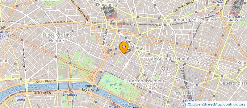 localisation de l'entreprise OKA à PARIS